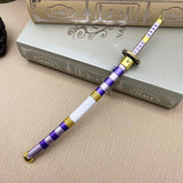 Nidai Kitetsu Katana Replica | One Piece Metal Sword | 1:6 Scale Collectible | BlacksmithSONG - BlacksmithSONG